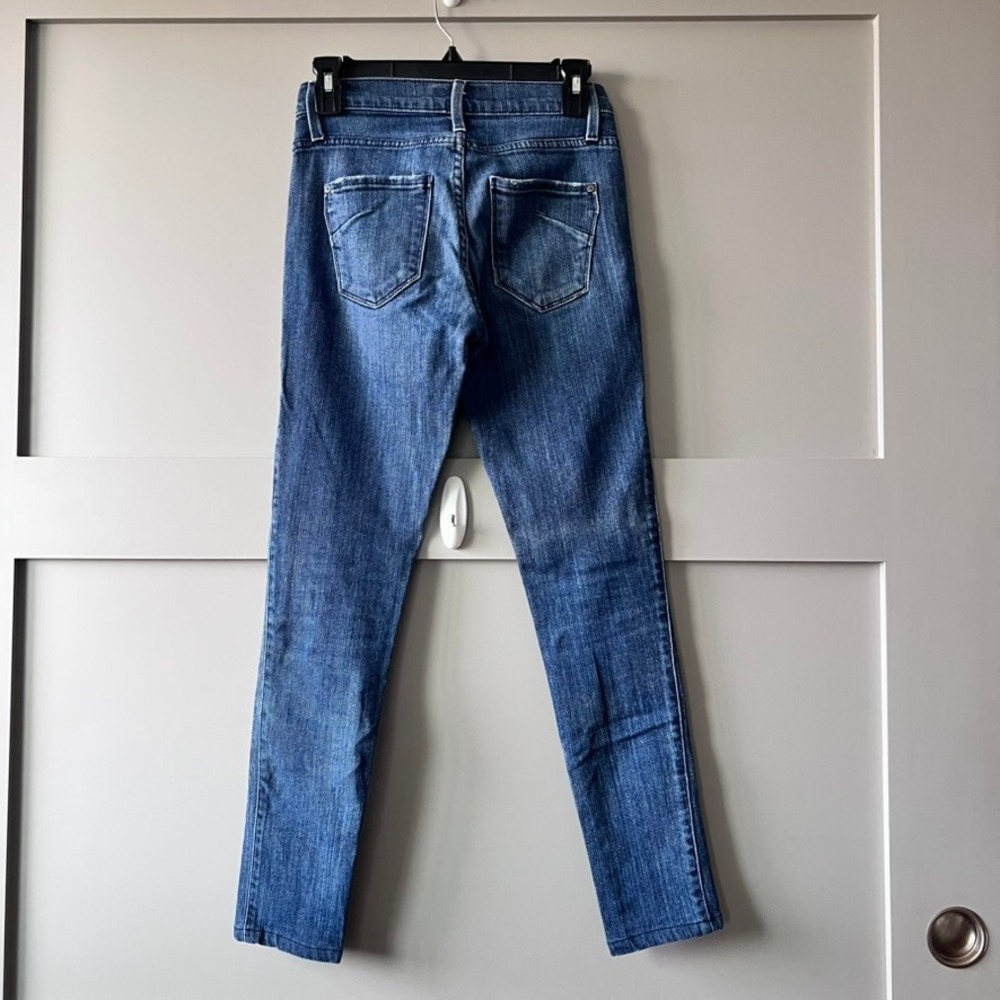 James Jeans Women's Skinny Jeans Blue Wash Stretch Denim Size 26 James Twiggy - Picture 6 of 13